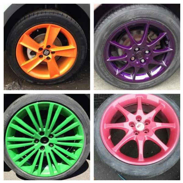 Some custom colour wheels we have sprayed over the years. If you'd like a custom colour give us a call or send us a message: Swipe To View More Images