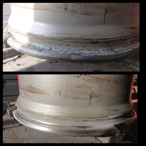 Leaky or corroded beads can be repaired to prevent air leaking out and loss of tyre pressure. Here's one we did recently on a Peugeot wheel.: Swipe To View More Images